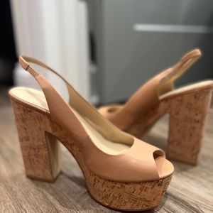 Platform Wedge Slingback